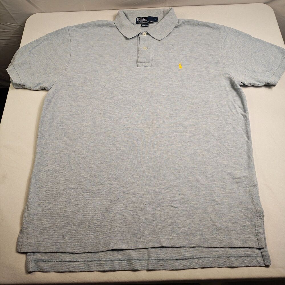 Vintage Late 90's 100% Pique Cotton Polo by Ralph Lauren Polo Shirt US Size L
